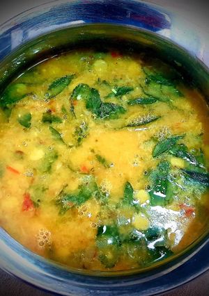 A picture of Methi Dal.