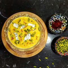 Kesar-Pista Rabri A picture of Kesar-Pista Rabri.