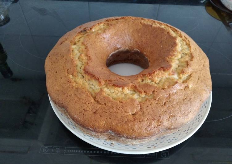 Bizcocho de plátano