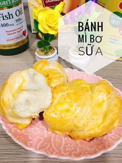 Hình của món Bánh mì bơ sữa.