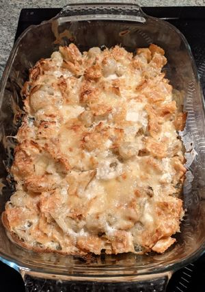 Une photo de Gratin d'endives et de ravioles