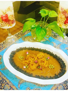 عکسی از دستور حلوا مجلسی (سه آرد)