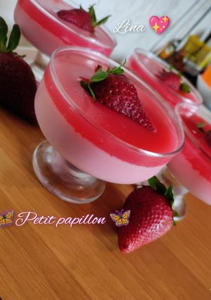 صورة لوصفة فلان بذوق فراولة 🍓😋