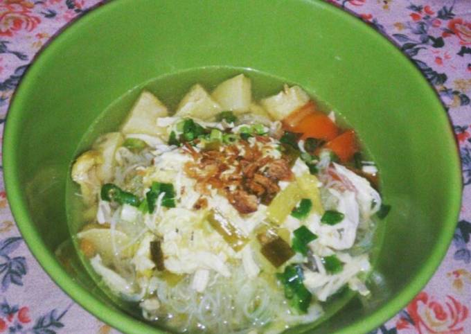 Resep Soto Ayam Kuah Kuning Bening Oleh Rizki Auliana Cookpad