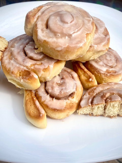 Una foto de Rolls de canela
