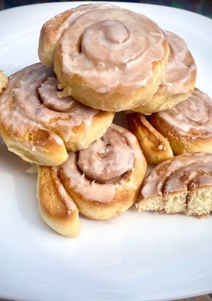 Una foto de Rolls de canela