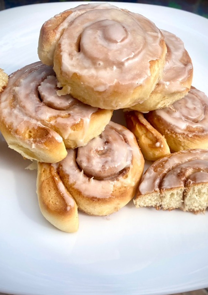 Una foto de Rolls de canela