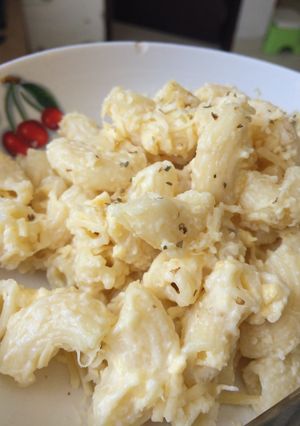 Foto resep Macaroni carbonara (bahan seadanya di kulkas)
