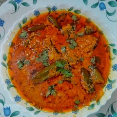 A picture of Bhindi Masala Curry.