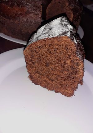 Una foto de Bizcochuelo de Café y Chocolate -Bolo de Café