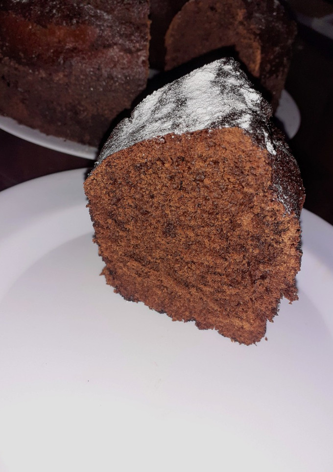Una foto de Bizcochuelo de Café y Chocolate  -Bolo de Café