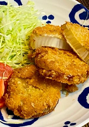 A picture of Japanese Onion-fry.