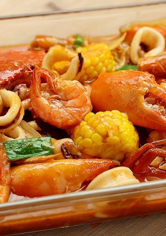 Foto resep Seafood Saus Padang Devina Hermawan