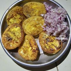 A picture of Fried eggs.