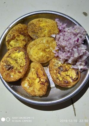 A picture of Fried eggs.