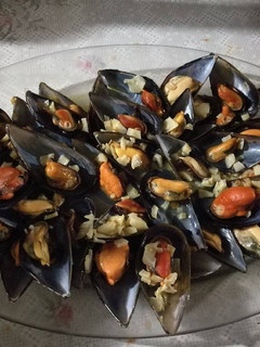 Una foto de Mejillones al ajillo picantes o sin picar