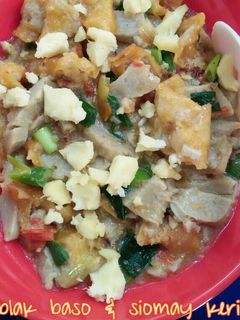 Foto resep Seblak baso & siomay kering
