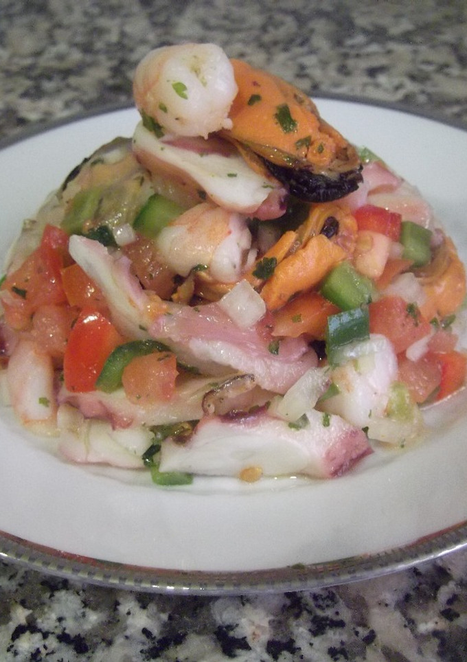Una foto de Salpicón de marisco