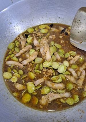 Foto resep 408. Babi Kecap Pete (Non Halal)
