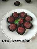 Bola Bola Biskuit Cokelat