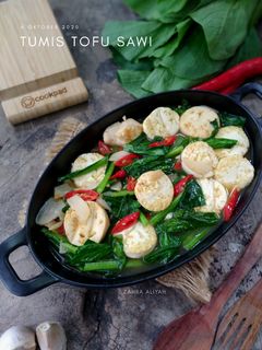Foto resep Tumis tofu sawi