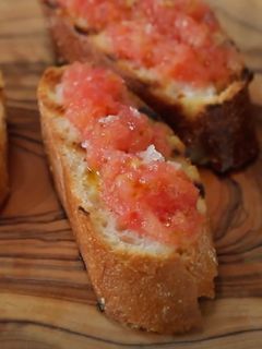 Frühstück Tomatenbrot Rezepthauptbild