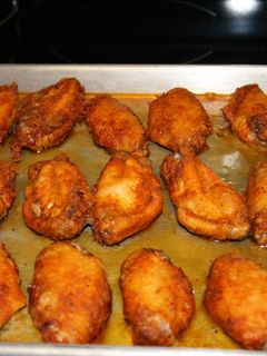 A picture of Hot 🌶 wings.