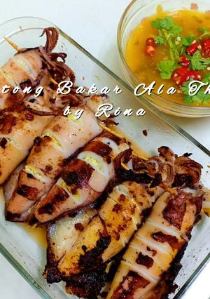 Gambar Sotong Bakar Ala Thai by Rina