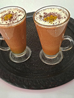 عکسی از دستور لاته خرما☕️