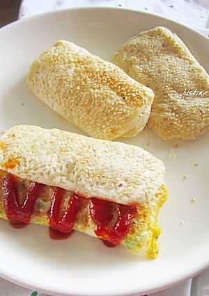 芝麻小燒餅 的食譜成品照片