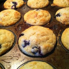 A picture of Blueberry muffins.