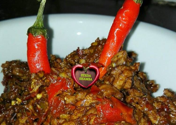 Recipe of Favorite Cayenne spicy beef