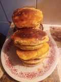 Panqueques americanos con sabor a limón