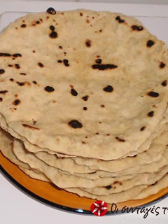 A picture of Pita Bread for Souvlaki.