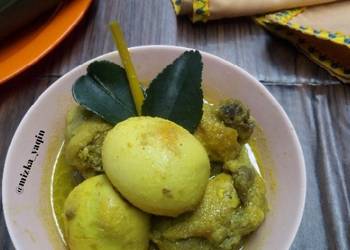 Resep Baru Opor Ayam dan Telur Ala Warteg