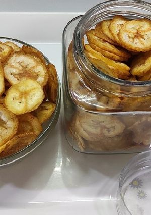 A picture of Banana chips Market style (spicy).