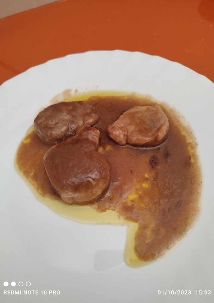 Una foto de Solomillo de cerdo al oporto