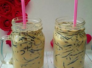 Foto resep Es cincau serut gula merah