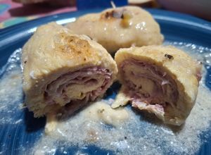 Foto di Involtini di petto di pollo senza glutine