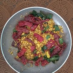 A picture of Udupi Sambar powder.