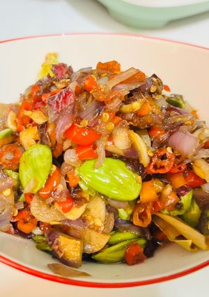 Foto resep Sambal Pete Cabai Iris