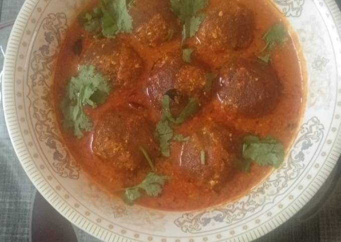 Chicken Kofta Curry