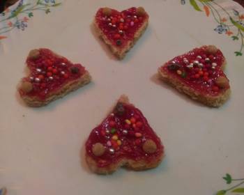 New Recipe Mixed Jam Heart Delicious Steady