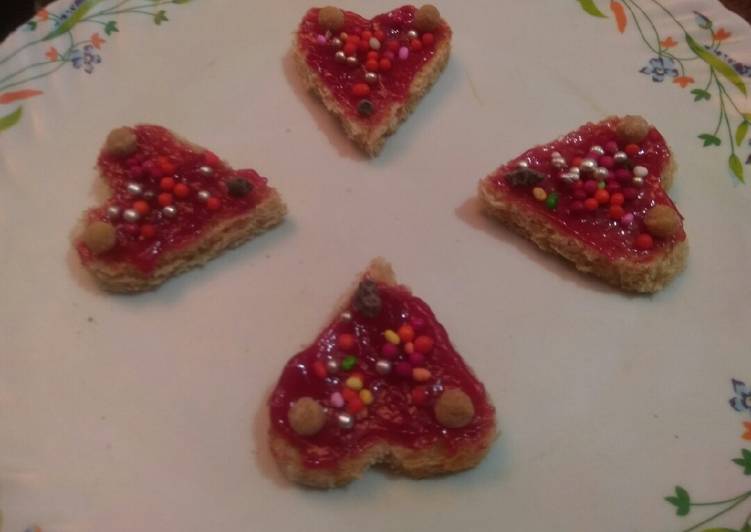 Easiest Way to Make Speedy Mixed Jam Heart