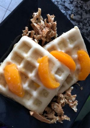 Una foto de Waffles sin Tacc