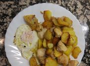 Una foto de pechugas de pollo a la cerveza