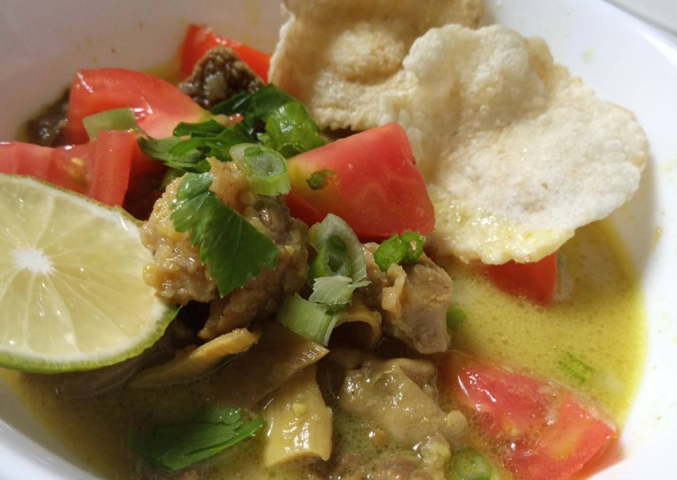 Resep Soto tangkar, Enak