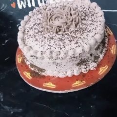 A picture of Chocolate Milk cake.