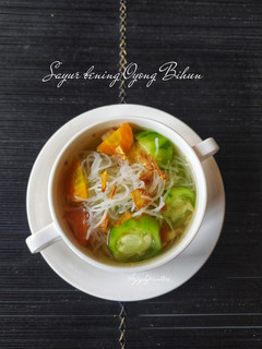 Foto resep Sayur bening Oyong bihun