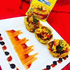 A picture of Maggi basket with italian veggies.